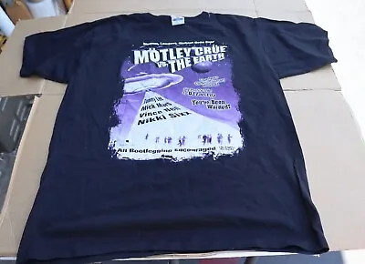 Vintage 1997 Motley Crue Vs The Earth Concert Tour T-shirt Size Xl Rare • $128.23