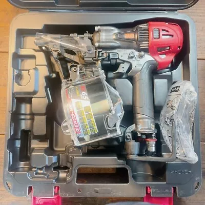 MAX High Pressure 65mm Coil Nailer HN-65N3(D) W/ Case  Used Working JP F/S • $579.37
