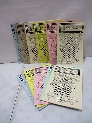 12 1986 American International Matchbox Collector's Exchange Club Catalogs • $8.60