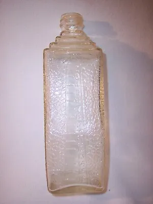 Vintage Esco Embossed Embalming Fluid Bottle 16 Oz Made In Canada 1933 No Damage • $21.84
