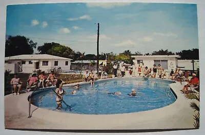 Fort Lauderdale FL Floridale Mobile Home Court Old 1960s Postcard • $1.99