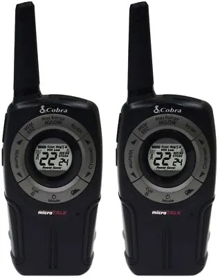$19.99 • Buy Cobra PR562BLT Pro Series 32-Mile Bluetooth Two-Way Walkie-Talkie Radio - Pair