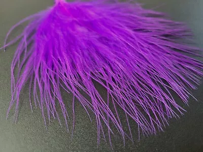 Marabou BLOOD QUILLS - Fly Tying Feathers - PURPLE - Woolly Bugger - 12 Pc.  • $2.99