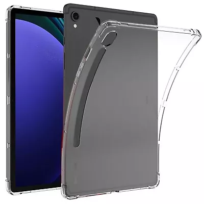 Clear Soft Gel Case For Samsung Galaxy Tab A9+ S9 Ultra S8+ S9 FE S7+ S6 A7 Lite • $16.99