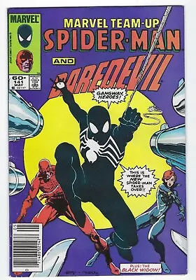 MARVEL COMICS MARVEL TEAM UP # 141 1st Black Symbiote Spider-Man 1984 Mid Grade • $24.98