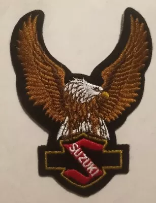 $59.50 • Buy Suzuki Embroidered Iron On Patch