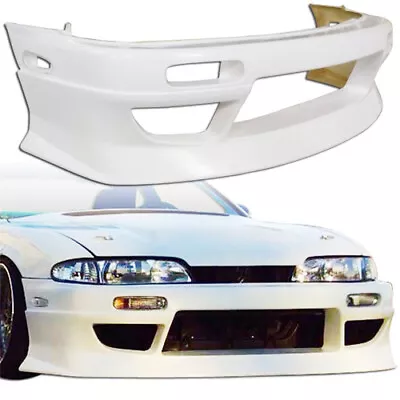 ModeloDrive FRP DMA T3 Front Bumper S14 For 240SX Nissan 95-96 Modelodrive_1107 • $549