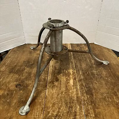 $14.88 • Buy VTG 1940's Quik Ezy, Chicago, ILL. Metal/Aluminum Christmas  Tree Stand / Holder