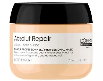 Masque Absolut RepaiR Gold Quinoa + ProteiN 75ML Serie Expert Loreal • $7.40