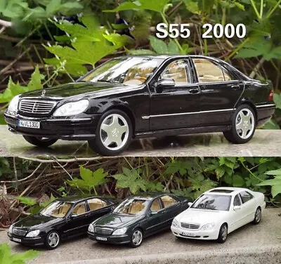 Norev 1/18 Mercedes Benz S600 S55 W220 2000 Butterfly Diecast Car Model Gifts • $127.50