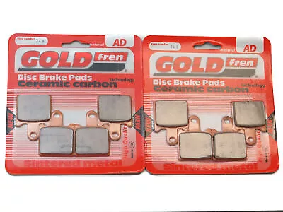 Goldfren Brake Pads Front For Kawasaki ZZR 1400 ABS ZX 1400 D8F 2008-2011 • £26.70