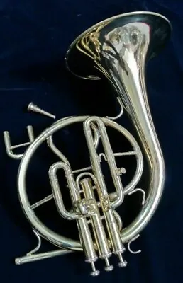 Mellophone Horn Replica Tenor Horn French Horn W/xtra Slide Free Bag & Mouthpc • $279