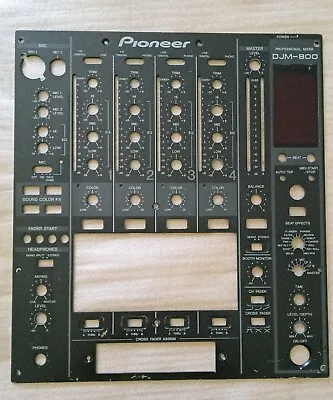 Pioneer DJM 800 Mixer Control Panel DNB 1144 With Display Panel DAH2428 • $120