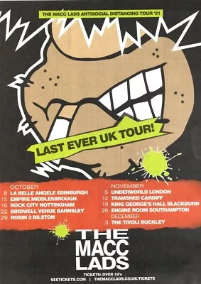 (vbke) Advert 11x8  The Macc Lads Tour Dates • £8.99