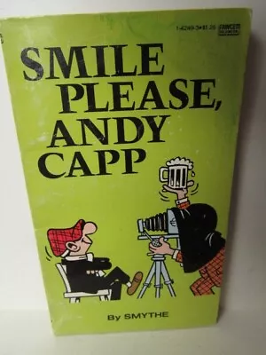 Vtg. 1979  Andy Capp : Smile Please (Comic Strip) By Smythe Paperback Book • $29.99