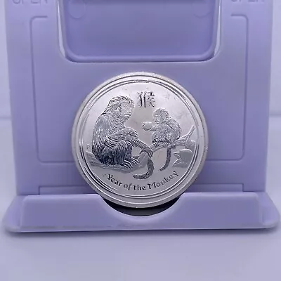 1/2 Oz 2016 Lunar Year Of The Monkey 999 Fine Silver Coin Perth Mint • £9.20