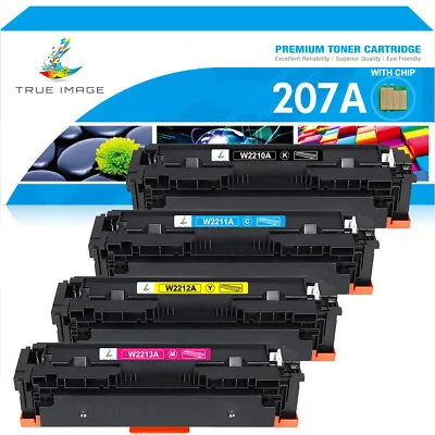 £149.99 • Buy Lot Toner Fits For HP 207A Color LaserJet Pro MFP M283fdw M255dw With Chip 