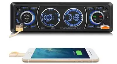 $56 • Buy Bluetooth Stereo Radio Boat Marine Receiver AM FM System Wireless USB SD MP3 SD