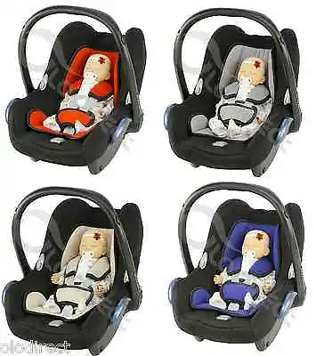 Replacement Spare Seat Cover Fits Maxi Cosi CabrioFix 0+ Infant FULL Set QUILTED • £32.99