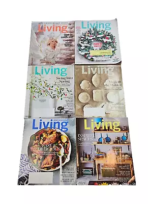 Martha Stewart Living Magazine Lot 6 Various Years Cooking Crafts Holiday • $25