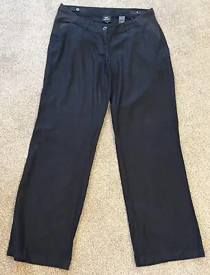 Next Linen Mix Maternity Trousers Size 8 • £5.99