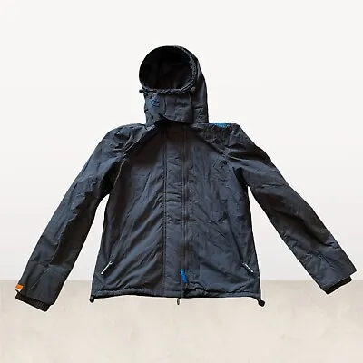 Superdry Grey Jacket Boys Size Large (‘The Windcheater’) • £16.50