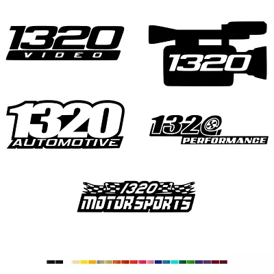 1320video Vinyl Decal Sticker Motorcycle Mug Moto Biker Racing Street Car Media • $3.49