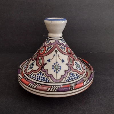 $31.96 • Buy Vintage Handmade Traditional Moroccan Ceramic Tagine Tajine Dish Signed