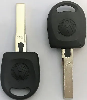 X2 VW Volkswagen HU66T6 Transponder Key VW Logo USA Seller Top Quality  • $18