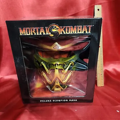 MORTAL KOMBAT - SCORPION MASK By Trick Or Treat Studios • $29.74