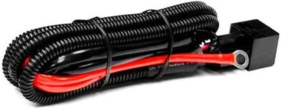 $16.81 • Buy Universal Relay Wiring Harness For All HID H1, H3, H4, H7, H8, H9, H1