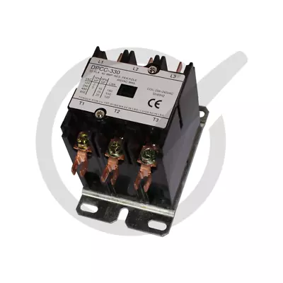 CONTACTOR Definite Purpose 30A 3 Pole 120V AC Coil FLA 40 AMP- DPCB-330 • $21.99