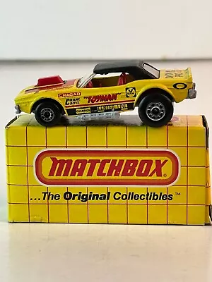 Matchbox Superfast No. 1 Toyman Dodge Challenger Drag Car With Original Box • $17.95