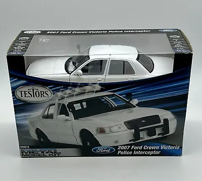 Testors 2007 Ford Crown Victoria Police Interceptor Metal Model Kit 1/24 New • $54