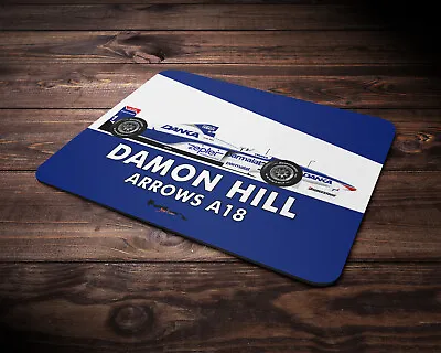 Damon Hill Arrows A18 1997 F1 Mouse Mat - Scuderia GP • $21.16