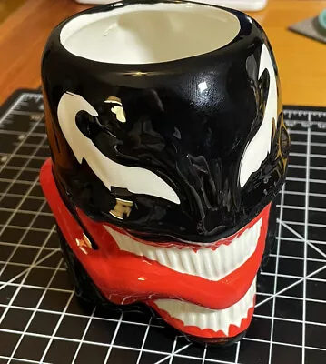 Marvel Comics Venom Mug 16 Oz 3D Ceramic Molded Head Coffee Mug UNUSED  • $12