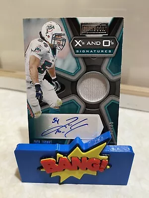 Zach Thomas 2019 Panini Playoff Xs And Os Patch Auto 1/49 EBay 1/1 Miami Dolphin • $60