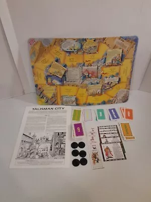 Complete CITY Exp: Talisman 1st Or 2nd Edition Board Game Workshop 1989 No Box • £94.58