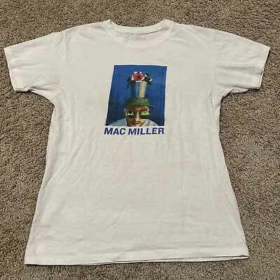 2017 Mac Miller Swimming  Pothead  Hip Hop Rap Graphic T-Shirt Size Small • $24.99