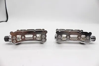 $89.97 • Buy Vintage Campagnolo Nuovo Record Pista Pedals 9/16 X20 Made In Italy