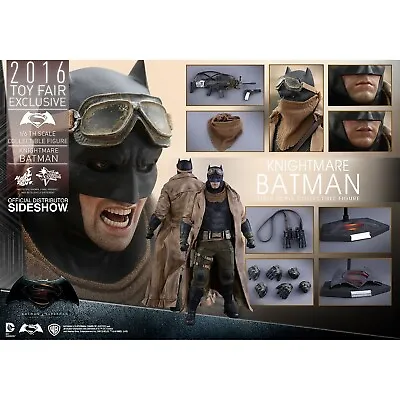 Hot Toys MMS372 Batman Vs Superman Dawn Of Justice Knightmare Batman 1/6th Scale • $499