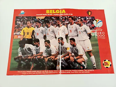 Belgium / David Beckham  Poster 41cmx28cm 1999 • £7.20