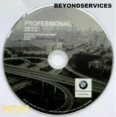 Bmw Dvd *2022* Pro Navigation Maps Update Sat Nav Disc Dvd E90 E60 520 530 *new* • £17.49