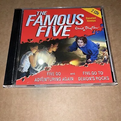Famous Five: Five Go Adventuring Again & Five Go To Demon's Rocks By Enid Blyton • £13.99