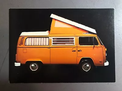 1970 VW Volkswagen Campmobile Postcard Post Card - RARE!! Awesome Frameable L@@K • $14.95