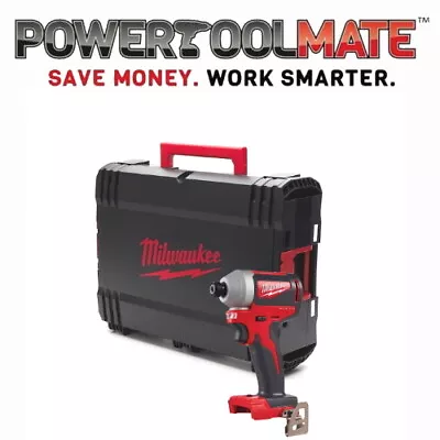 £69.99 • Buy Milwaukee M18BLID2-0 New Gen Brushless 1/4in Hex Impact Driver 18V Naked Cased