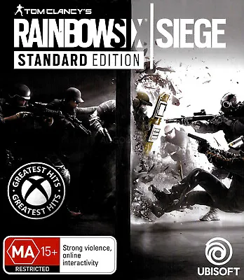 Tom Clancy's Rainbow Six Siege Standard Edition Xbox One GAME GREAT CONDITION • $15