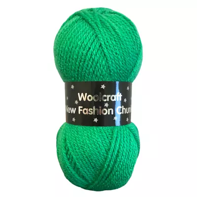 ❤❤ Woolcraft New Fashion CHUNKY Knitting Yarn Wool - 100g Ball ❤ • £2.89