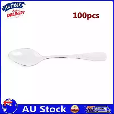 AU 100pcs Ice Cream Scoop Disposable Puddings Jellies Dessert Spoons For Party • $9.35