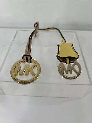 Lot Of 2 MICHAEL KORS Metal MK Logo Hang Tag • $9.75